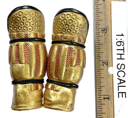 Samurai: Tokugawa Ieyasu - Leg Armor (Suneate)