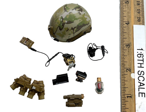 Mobile Task Forces Alpha 9 - Helmet w/ Night Vision Accessories