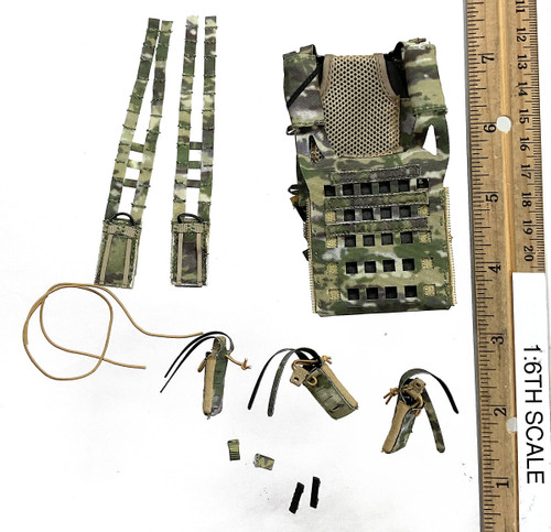 Weapon & Gear Set (VCL-1013) - Molle Platform w/ Pouches Set (Green)