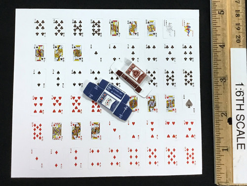 Gambling God Mr. Gao - Playing Card Sheet w/ Packs (Unpunched Sheet)