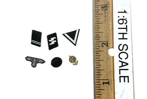 WWII German 12th SS Panzer Division MG42 Gunner “Otto” - Patches & Medals