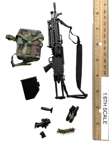 75th Ranger Regiment Airborne (Limited Version) - Machine Gun w/ Accessories (M249 SAW PARA)