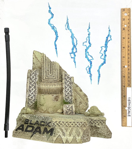 Black Adam: Black Adam (Deluxe Version DX30) - Display Base w/ Lightning Effects (4) (See Note)