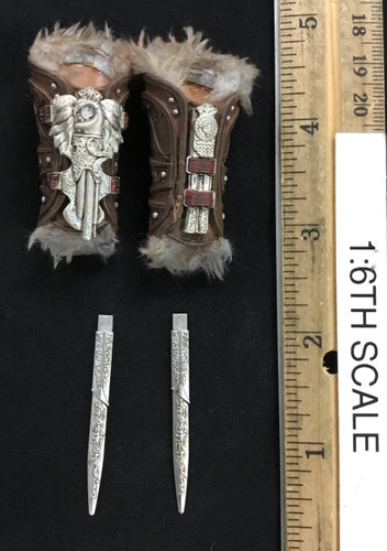 Assassin’s Creed: Revelations - Mentor Ezio Auditore - Bracers w/ Hidden Blades