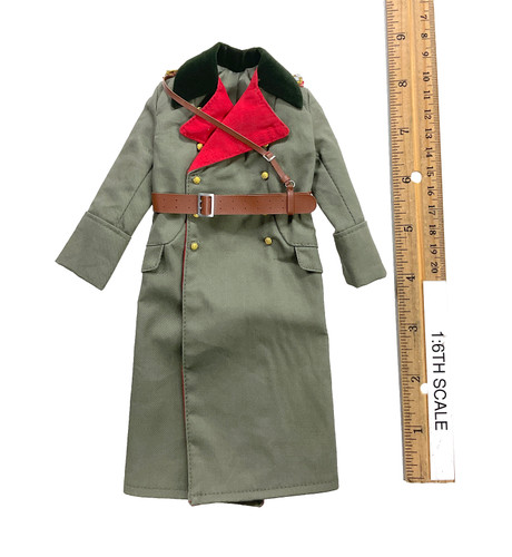 Heinz Guderian - German Officer Overcoat w/ Shoulder Strap