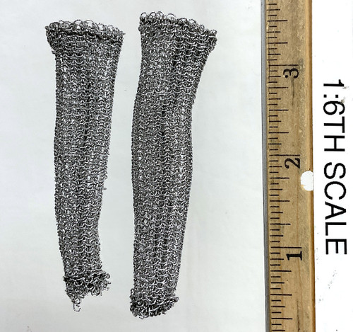 Cold Winter Wolf Berserker - Chainmail Arm Sleeves