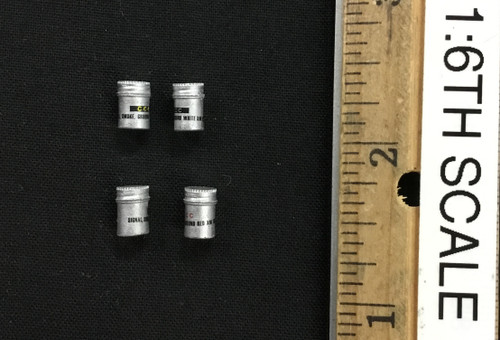 MACV-SOG Cross-Border Operation - Mini Smoke Grenades (XM166) (4) (Metal)