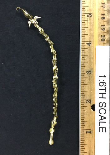 The Star Chart Series: Scorpio Warrior Martina -  Belt Scorpion Tail Whip (Real Copper Metal)