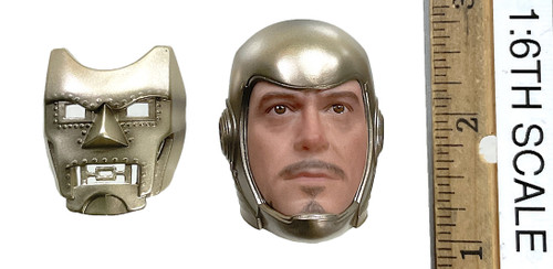 Iron Monarch - Head w/ Mask (Magnetic) (No Neck Joint)