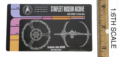 Star Trek: Deep Space Nine: Doctor Julian Bashir - Starfleet Personnel File Card