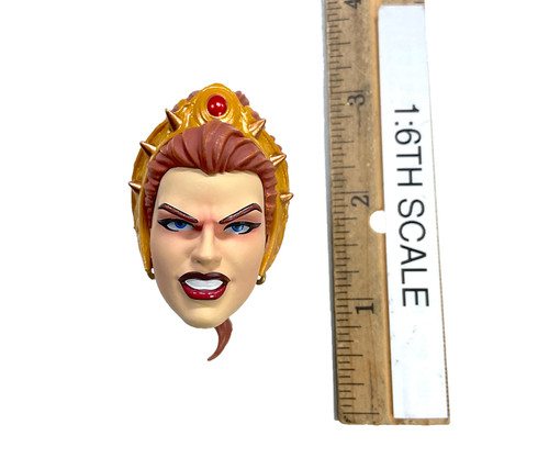 Masters of the Universe: Teela - Head (Angry Expression) (No Neck Joint)