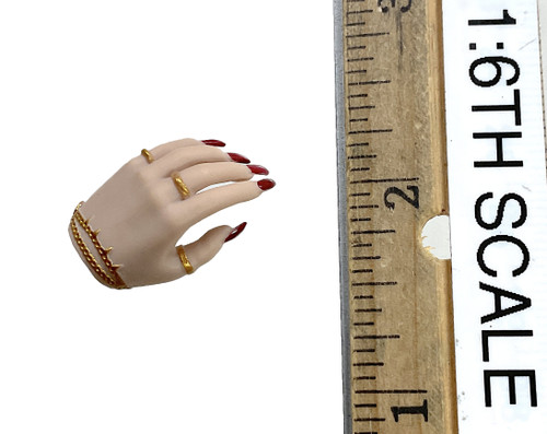 Hathor (Golden) - Left Bare Relaxed Hand