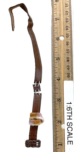 POTC: Dead Men Tell No Tales DX38: Jack Sparrow (Deluxe) - Belt w/ Fur (Light Brown) POTC: Dead Men Tell No Tales DX38: Jack Sparrow (Deluxe) - Belt w/ Fur (Light Brown)