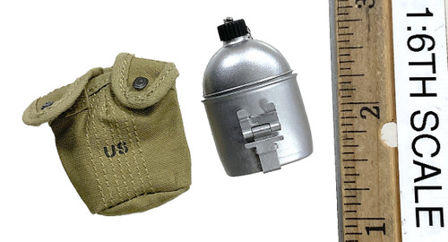 WWII U.S. 2nd Armored Division Infantryman 1945 - Canteen w/ Cover (M1910) WWII U.S. 2nd Armored Division Infantryman 1945 - Canteen w/ Cover (M1910)