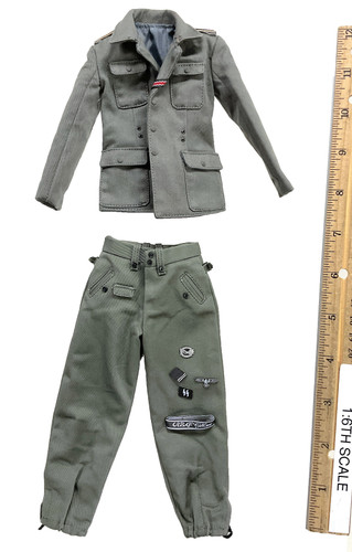 1st SS Panzer Division Kampfgruppe Hansen 1944 - Uniform (M43 w/ Medals & Patches)