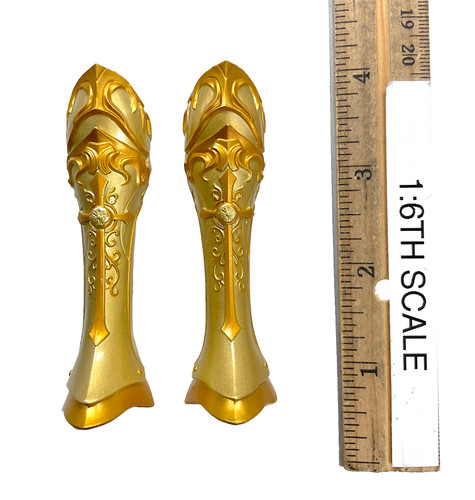 Wings of Salvation: Singer Raphael - Leg Armor (Metal)