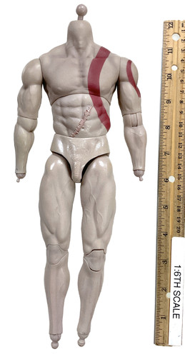 Deicide Ragnarok: Man of War - Nude Body w/ Tattoo & Scar