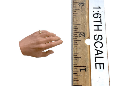 Star Trek: The Motion Picture: Doctor Leonard McCoy - Left Bare Relaxed Hand