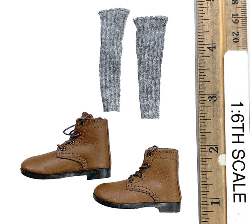 WWII German Youth Brigade “Rabbit Boy” - Boots w/ Socks
