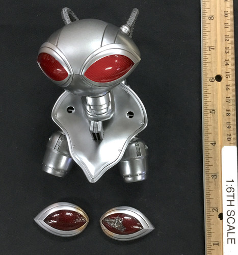 Aquaman and the Lost Kingdom: Black Manta - Manta Helmet w/ Jetpack & Neck Joint (Electronic USB Powered)