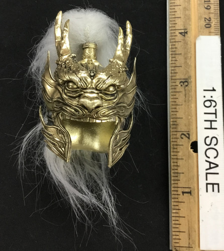 Calvary General Ma Chao Meng - Dragon's Head Helmet (Fits Over Head) Calvary General Ma Chao Meng - Dragon's Head Helmet (Fits Over Head)
