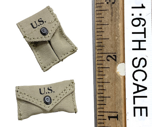 WWII U.S. USMC Mortar Team “Snafu” - First Aid Pouches