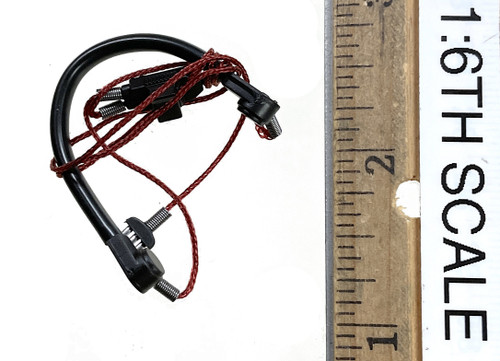 WWII German Afrika Korps Supply Duty Set - Panzer Throat Mic WWII German Afrika Korps Supply Duty Set - Panzer Throat Mic