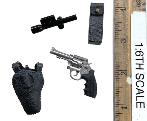 Asmus Toys Escape From New York: Snake Plissken - Pistol (Revolver) w/ Scope & Holster