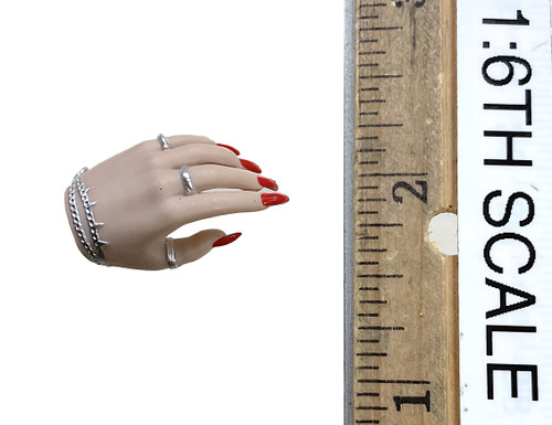 Undying Queen of Babylon (White) - Left Bare Relaxed Hand