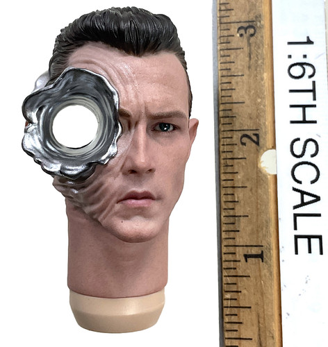 Terminator 2: T-1000 (Version 2.0) - Head (Liquid Metal) (Molded Neck)