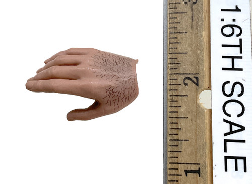 Wolfman Mutants - Right Bare Hairy Relaxed Hand