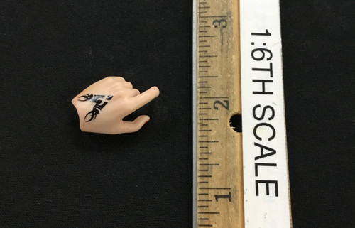 Red Dragon Princess: Alexia - Left Bare Tattooed Trigger Hand