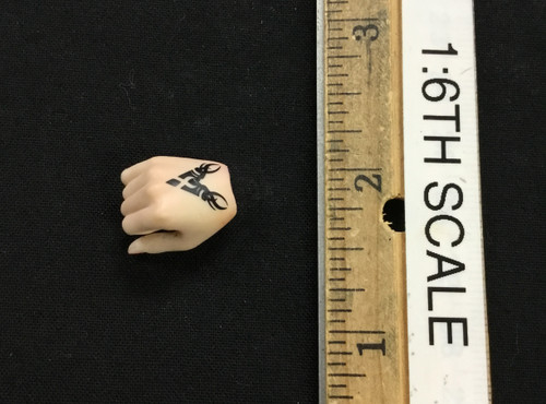 Red Dragon Princess: Alexia - Right Bare Tattooed Gripping Hand