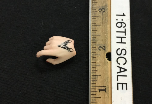 Red Dragon Princess: Alexia - Right Bare Tattooed Trigger Hand