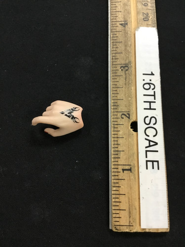 Silver Dragon Princess: Anastasia - Right Bare Tattooed Trigger Hand