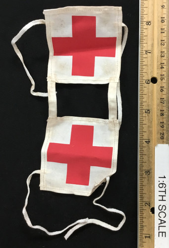 WWII German WH Medic Officer Candidate "Groger" - Medic Red Cross Apron