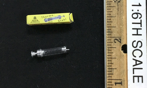WWII German WH Medic Officer Candidate "Groger" - Syringe w/ Box