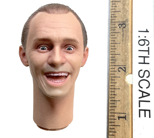 Enigma Villain - Head (Laughing Expression) (Molded Neck)