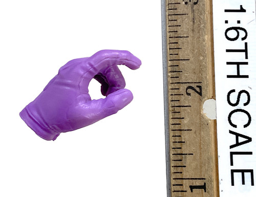 Enigma Villain - Left Purple Gloved Trigger Hand