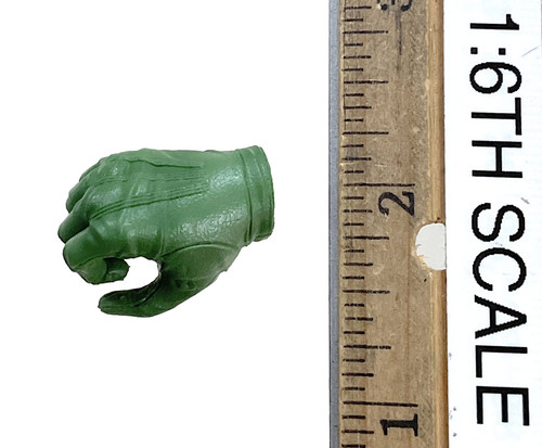 Enigma Villain - Right Green Gloved Gripping Hand