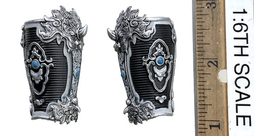 Silver Horn King - Bracers (Metal)
