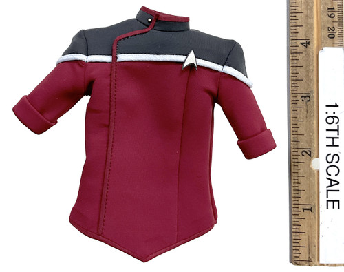 Star Trek: Strange New Worlds: Ensign Beckett Mariner - Starfleet Duty Uniform Shirt (Cerritos Design w/ Rolled Sleeves)