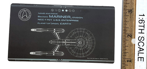 Star Trek: Strange New Worlds: Ensign Beckett Mariner - Starfleet Personnel File Card