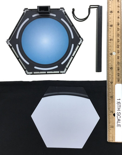 Star Trek: The Original Series: Captain Christopher Pike (The Cage) - Display Stand (w/ Transporter Pad Insert)