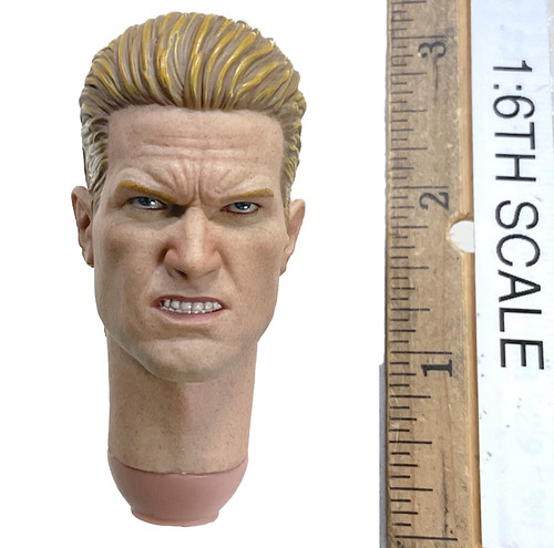 Schemer - Head (Angry Expression) (Molded Neck)