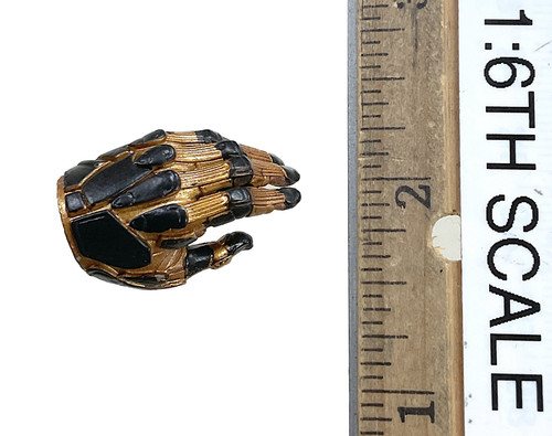 Nightmare Series: Human Puppet (Solid Copper Edition) - Left Mechanical Relaxed Hand (Real Copper Metal)