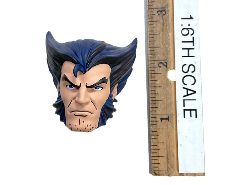 X-Men ‘97: Wolverine (Pryde of the X-Men) - Head (Unmasked - Serious Expression) (No Neck Joint)