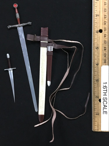 Heavenly Kingdom Dynasty: Balian - Longsword w/ Dagger & Scabbard Belt