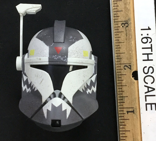 The Clone Wars: Clone Commander Wolffe - Helmet (Phase 1) (No Neck Joint) (No Neck Accessory)