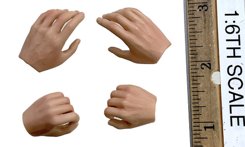 Horror of Frankenstein - The Creature - Bare Hands Set (4)